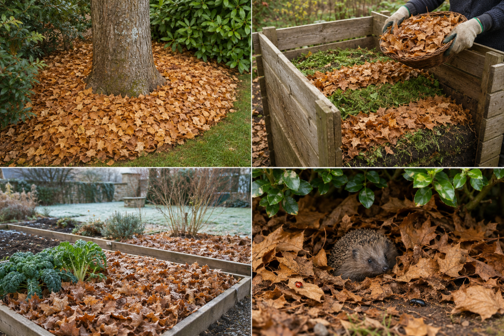 Que faire des feuilles mortes