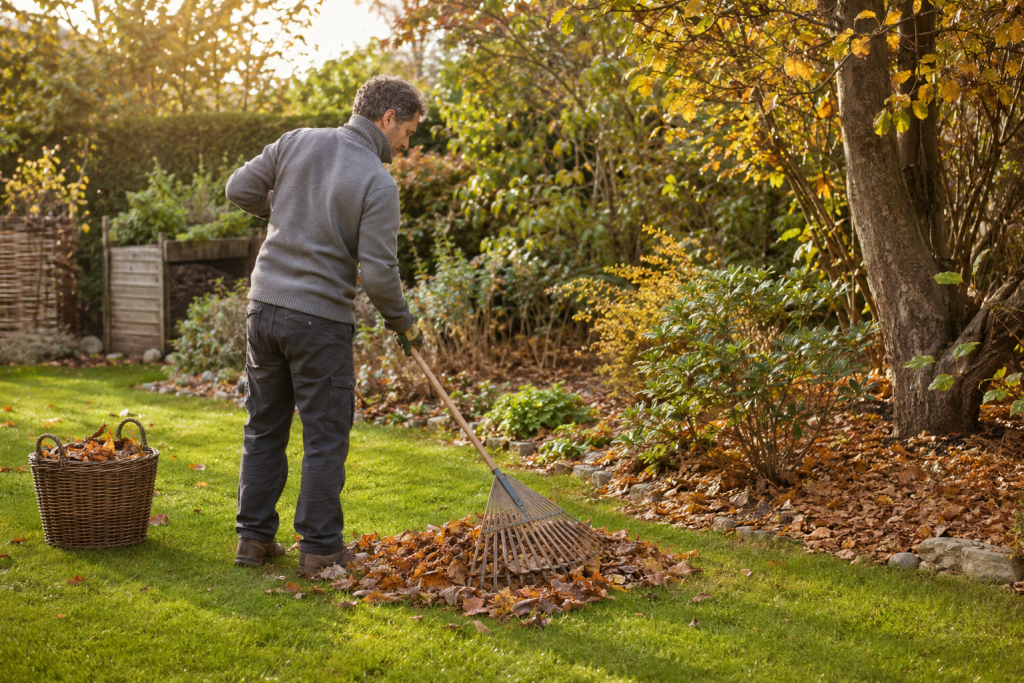 Ramasser les feuilles mortes