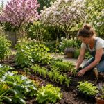 au jardin en juin