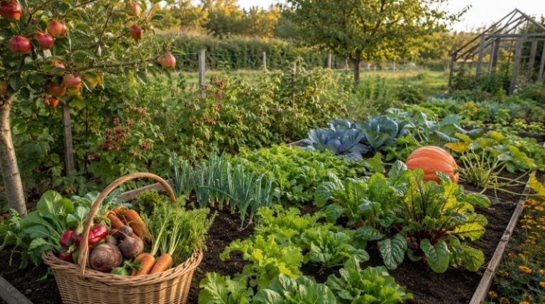 jardin en septembre