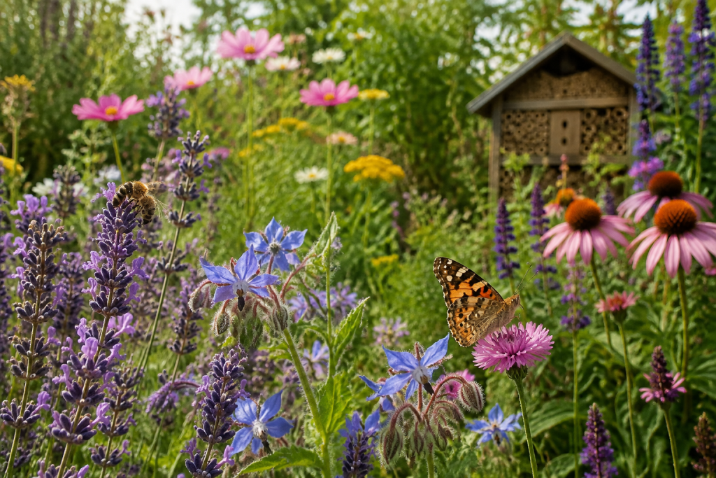attirer les pollinisateurs dans son jardin