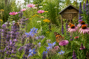 attirer les pollinisateurs dans son jardin