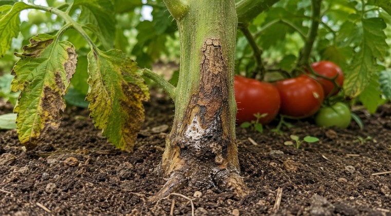 Les maladies du pied de tomate