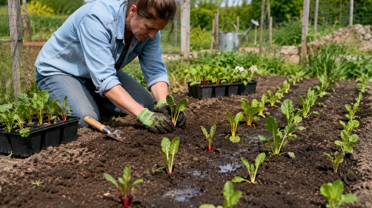 planter les blettes