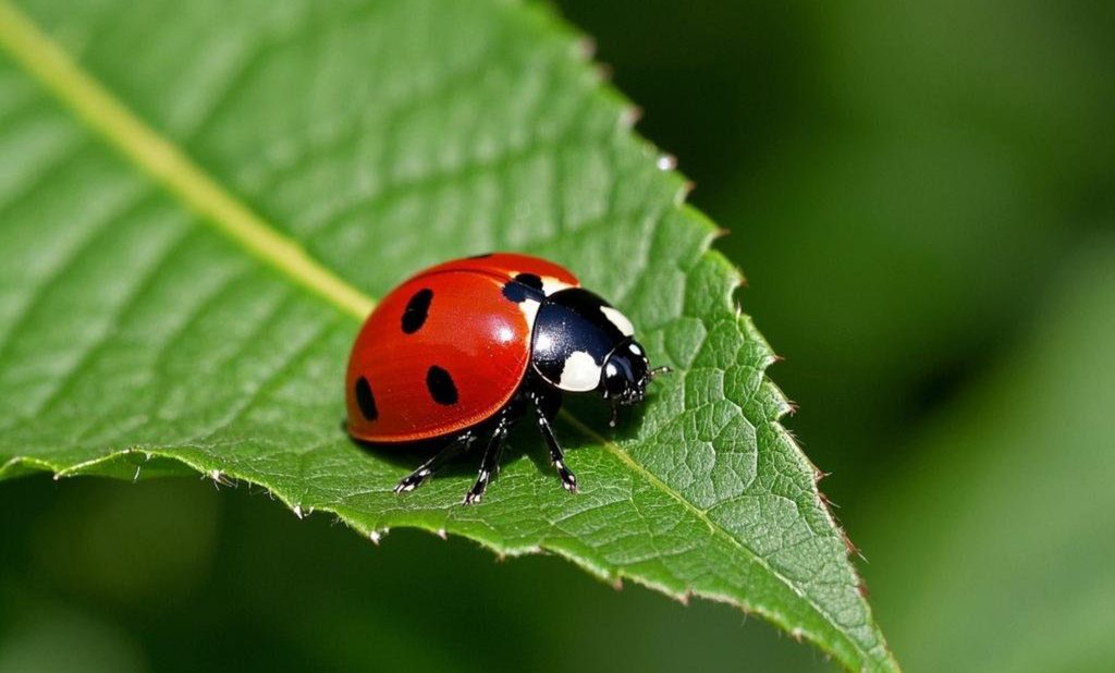 Une coccinelle