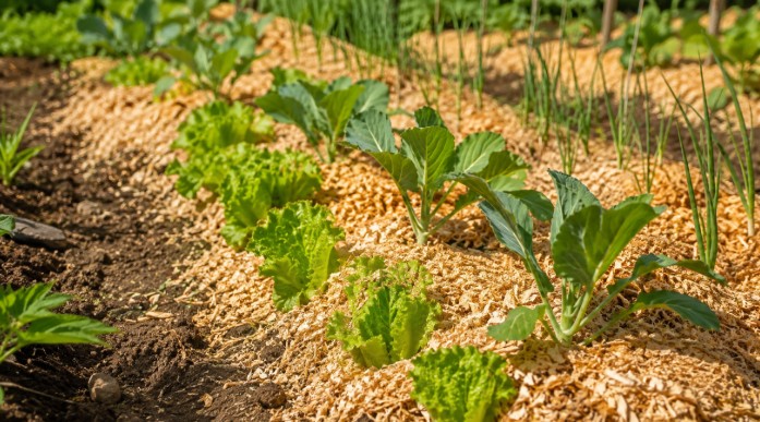 sciure de bois pour paillage